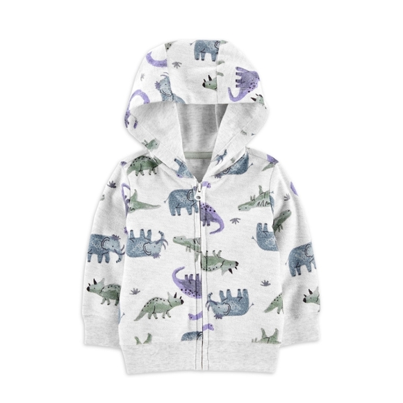 Carter's Child of Mine Baby Boy Cardigan Outfit Set, 3-Piece Dinosaurs NWT - Picture 3 of 4